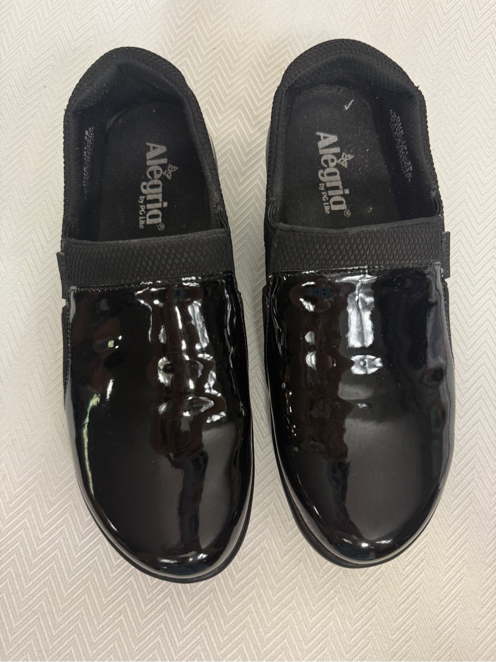 Alegria Duette Black Slip-On Size 39 - Picture 2 of 8